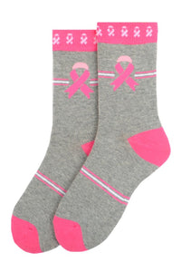 Women's Breast Cancer Awareness Novelty Socks