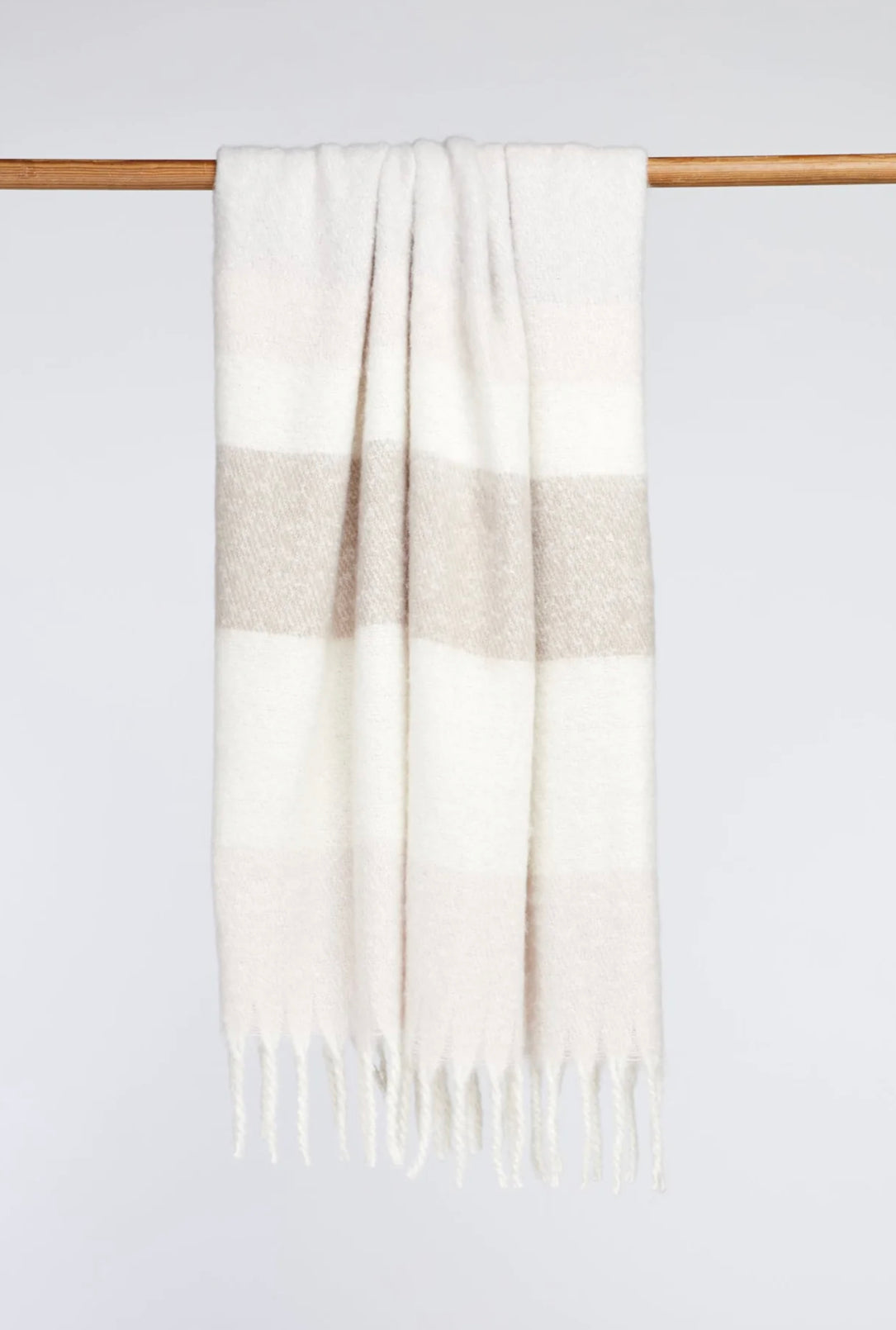 The Hornby Blanket - Fawn Stripe - Gentle Fawn