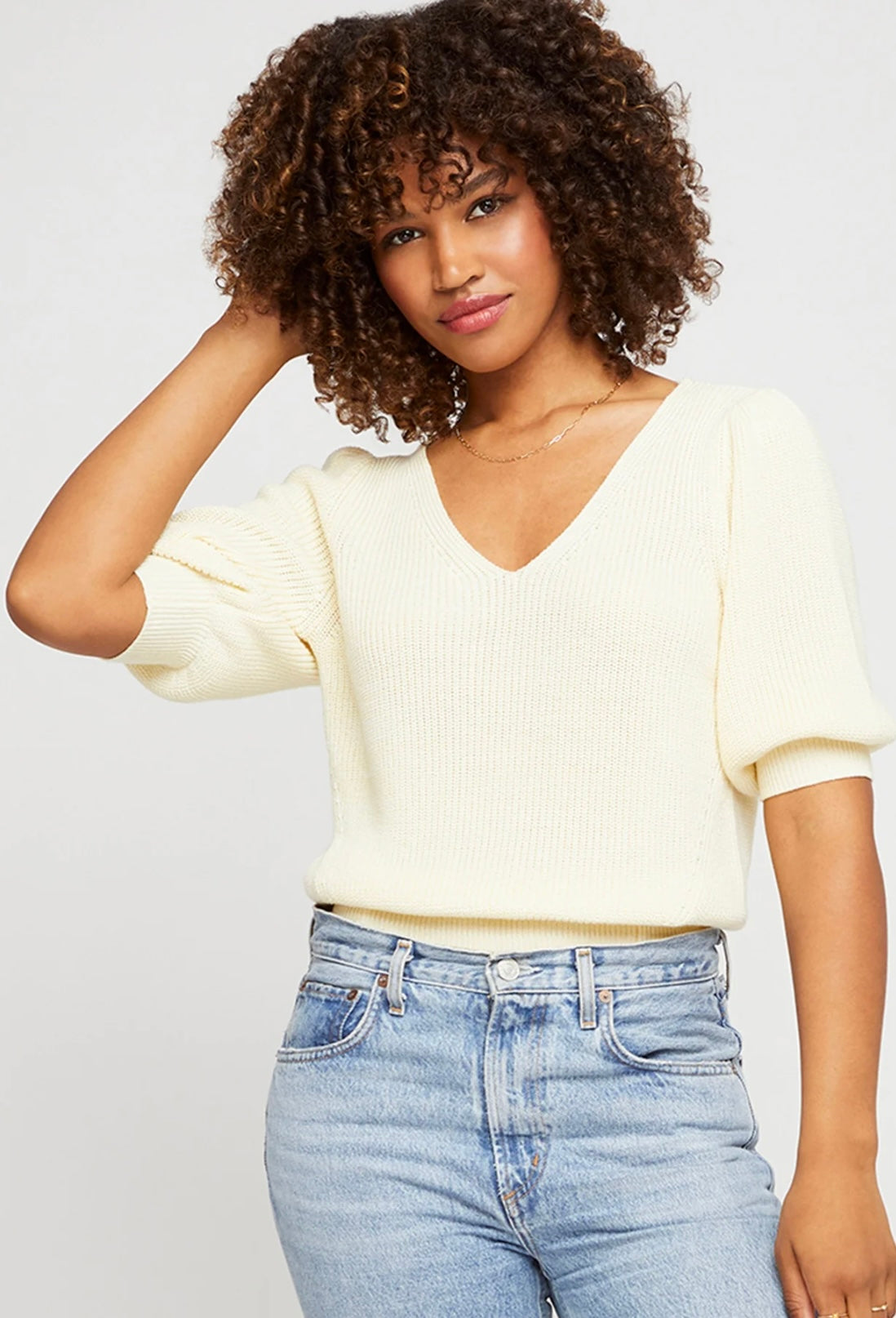 The Phoebe Pullover - Lemon- Gentle Fawn